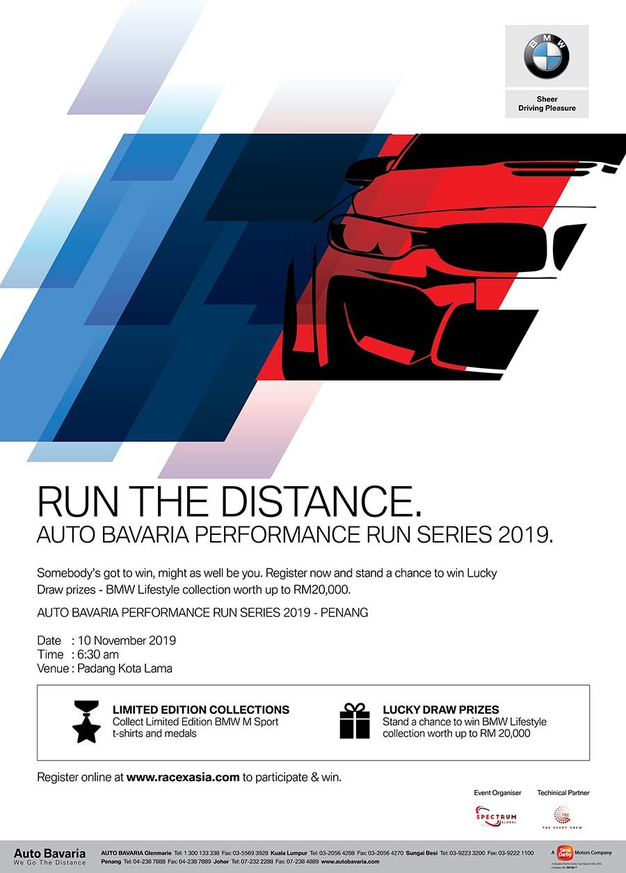Auto Bavaria Performance Run Series 2019 (Penang)