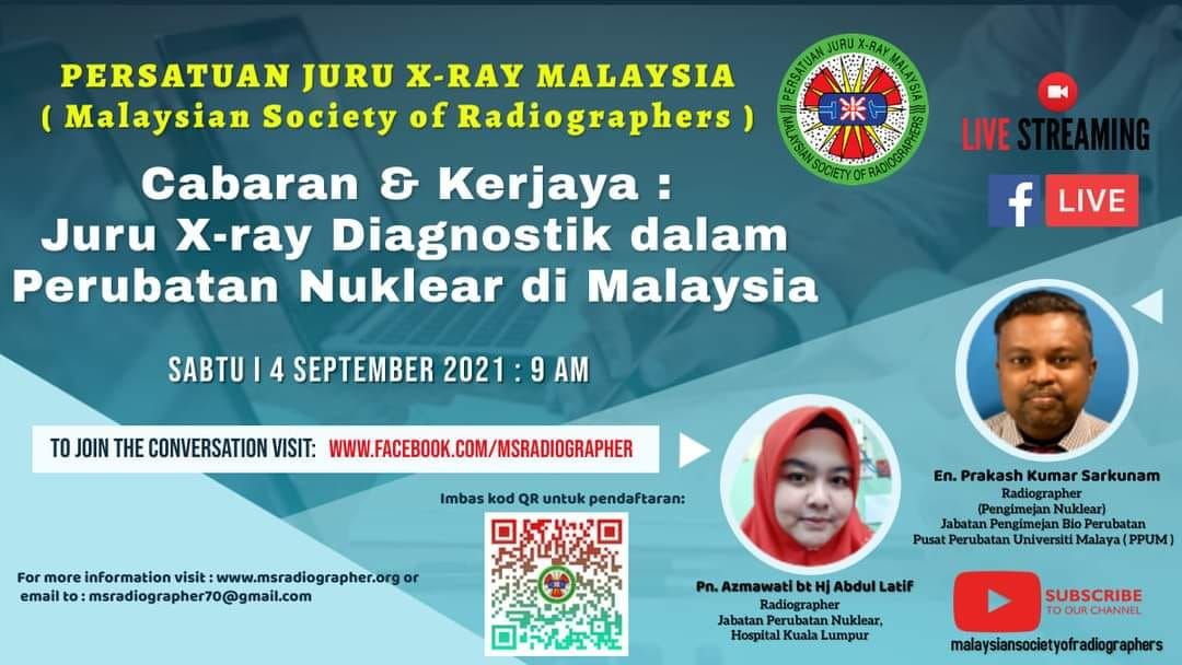 Cabaran & Kerjaya : Juru X-Ray Diagnostik dalam Perubatan Nuklear di Malaysia