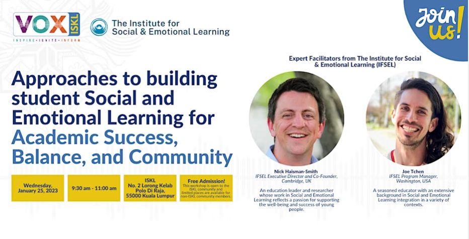 VOX ISKL: Approaches to building student Social and Emotional Learning