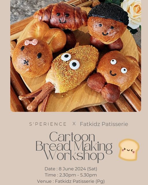 Cartoon Bread Making Workshop